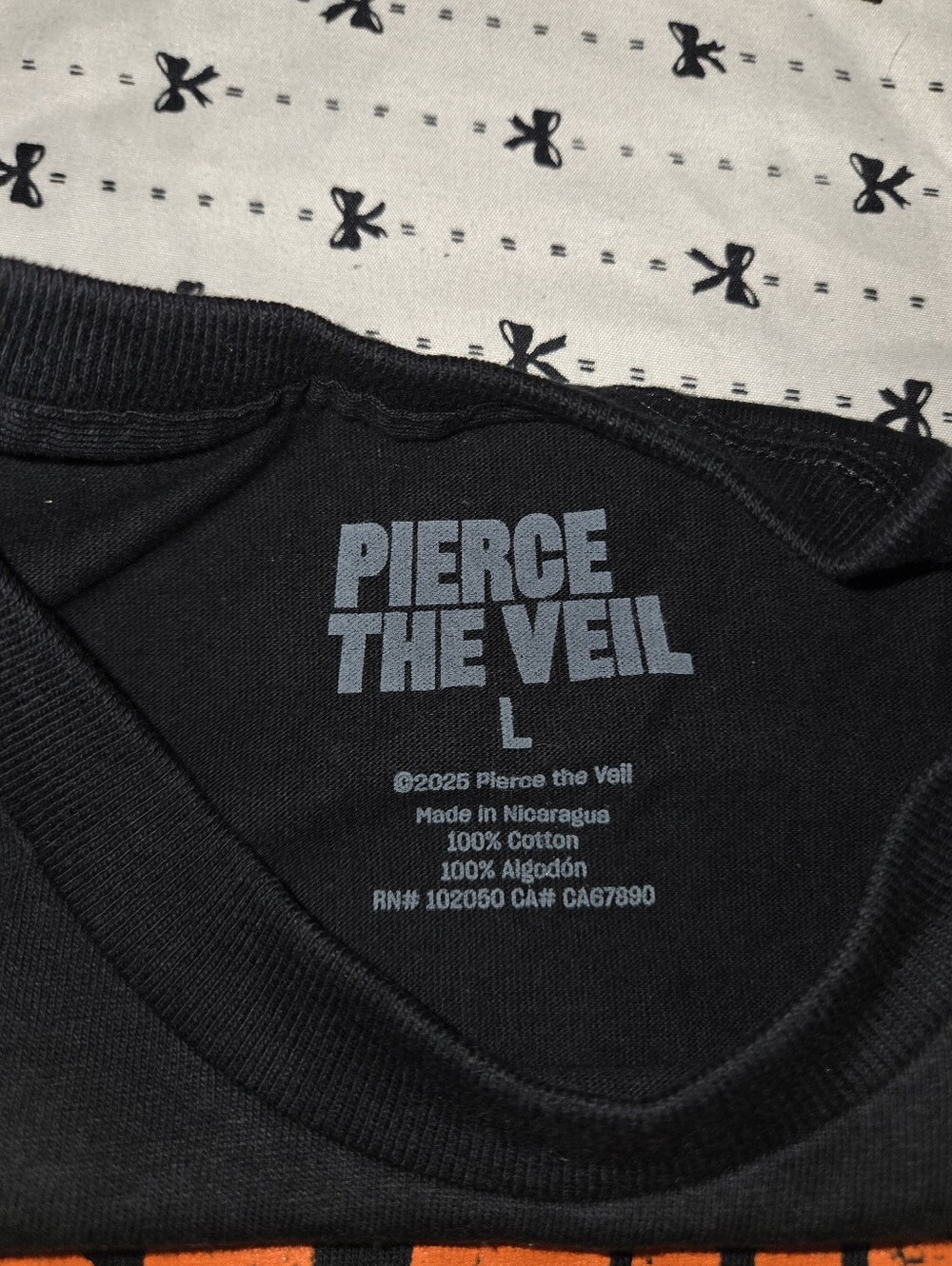 Black Pierce The Veil Band Tee View 2
